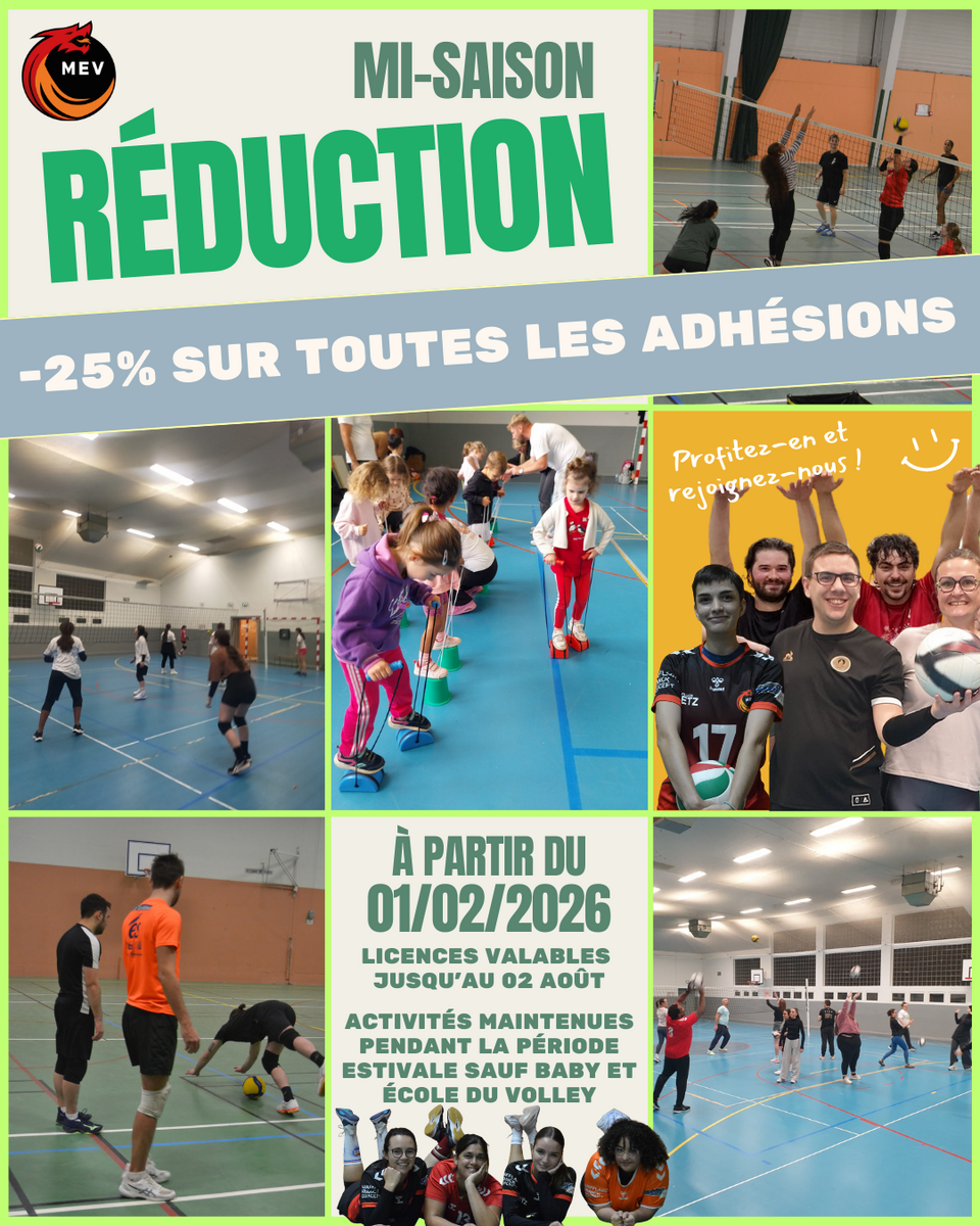 OFFRE MI-SAISON – REJOIGNEZ-NOUS !