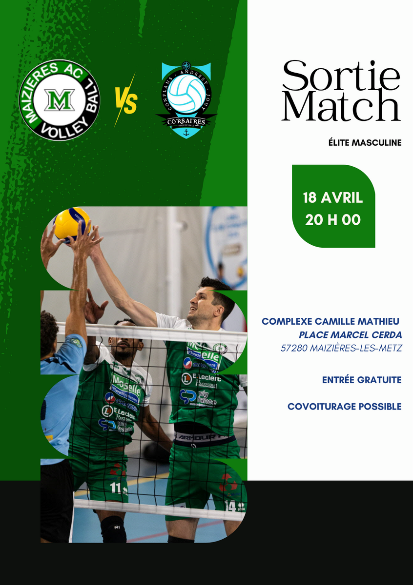 Sortie Match Maizières Elite M 18/04