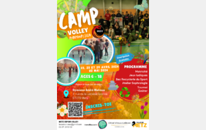 Camp Volley - Printemps 2024 - Animations