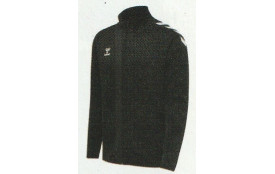 Lot VESTE et PANTALON modèle enfant, noir (Hummel) avec écusson.