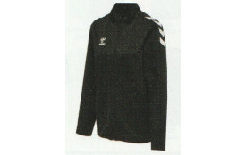 VESTE modèle FEMME, noir (Hummel) avec écusson.