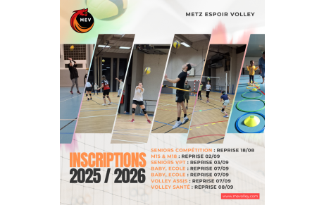 Reprise de la saison 2025/2026